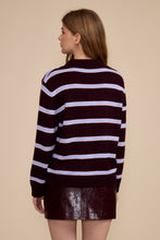 Load image into Gallery viewer, Relaxed Polo Sweater - Burgundy
