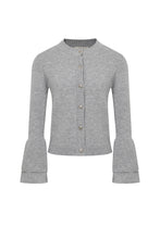 Load image into Gallery viewer, Velvet Cardi - Grey
