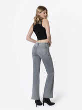 Load image into Gallery viewer, Mid rise vintage flare - Grey
