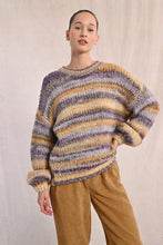 Load image into Gallery viewer, Melange Sweater - Mauve/Purple
