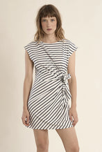 Load image into Gallery viewer, Striped Dress - White Navy
