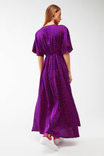 Load image into Gallery viewer, Angel sleeve Dress - Purple
