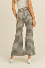 Load image into Gallery viewer, Plaid Flare pants - Navy
