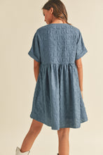 Load image into Gallery viewer, Babydoll Dress - Denim
