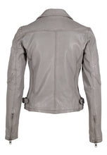 Load image into Gallery viewer, ALEZ LEATHER JACKET - light grey
