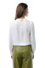Load image into Gallery viewer, Lace cuff Top - Offwhite
