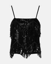 Load image into Gallery viewer, Sequin Top - Black
