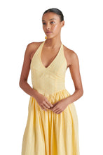 Load image into Gallery viewer, Golden Halter Dress - Gold
