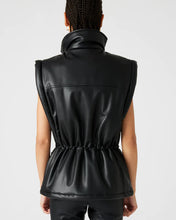 Load image into Gallery viewer, Faux leather vest - Black
