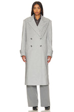 Load image into Gallery viewer, Dbl Breat peacoat - Grey

