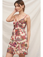 Load image into Gallery viewer, Printed Mini Dress W Dots - Multi
