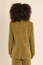 Load image into Gallery viewer, Velvet Blazer - olive
