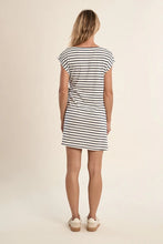 Load image into Gallery viewer, Striped Dress - White Navy

