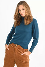Load image into Gallery viewer, Mock collar Knit - Blue
