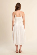 Load image into Gallery viewer, Midi Enbroidered Dress - Offwhite
