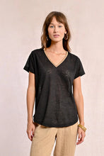 Load image into Gallery viewer, V Neck T shirt - Black
