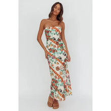 Load image into Gallery viewer, Floral cascade maxi dress - Print
