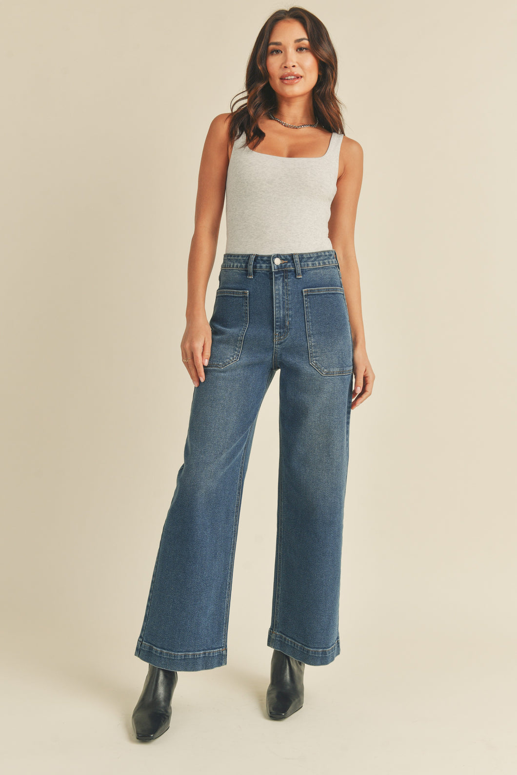 Utility Pants - Dark Denim
