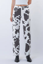 Load image into Gallery viewer, Hi Rise wide - Cow print
