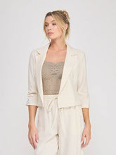 Load image into Gallery viewer, n Cropped Blazer - Natural
