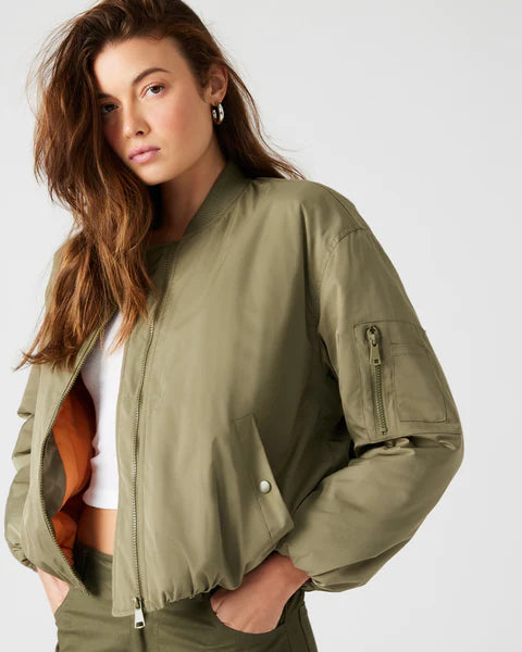 Puffer Jacket - Olive