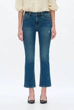 Load image into Gallery viewer, Hi Rise Flare - Vintage mid blue
