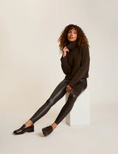 Load image into Gallery viewer, FAUX LEATHER LEGGING - Espresso

