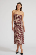 Load image into Gallery viewer, rapless top - Burgundy / cream
