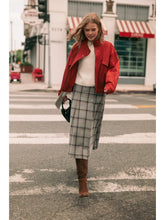 Load image into Gallery viewer, Plaid Skirt - Grey
