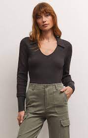 Thermal polo top - Black
