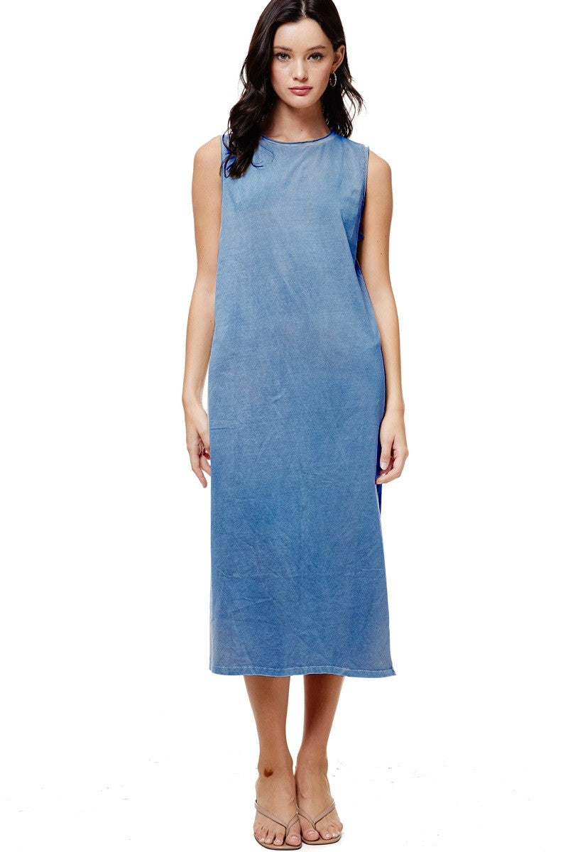 Muscle tank midi dress