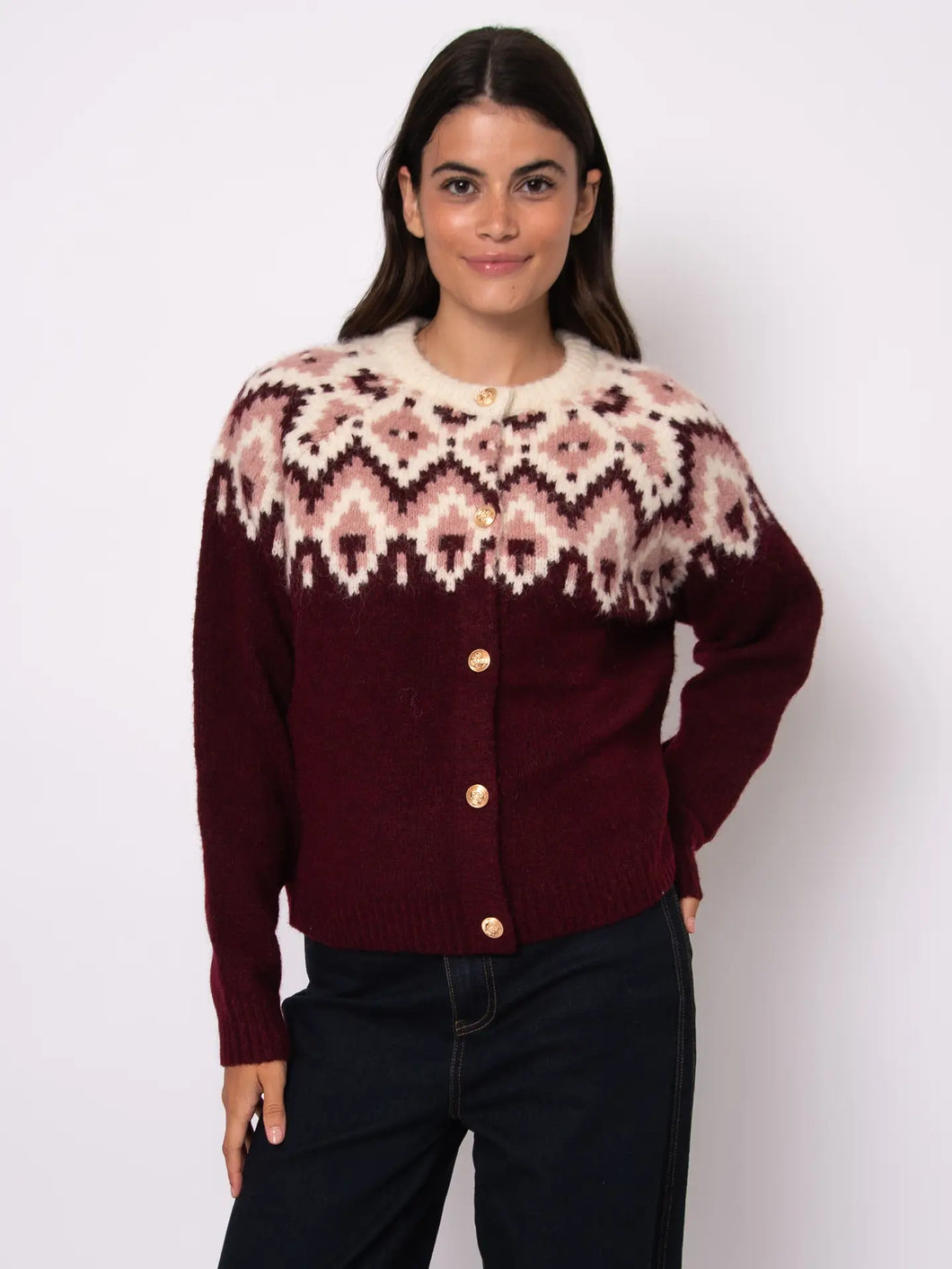 Cornelia Sweater - Burgundy