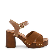 Load image into Gallery viewer, palma platform sandal - brown

