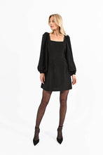 Load image into Gallery viewer, Square neck Dress - Black
