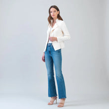 Load image into Gallery viewer, Suede knit Jacket - Cream
