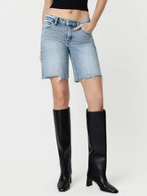 Load image into Gallery viewer, Mid Rise Distressed Shorts - Eminem
