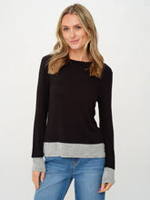 Load image into Gallery viewer, Layered Tee - Grey/black
