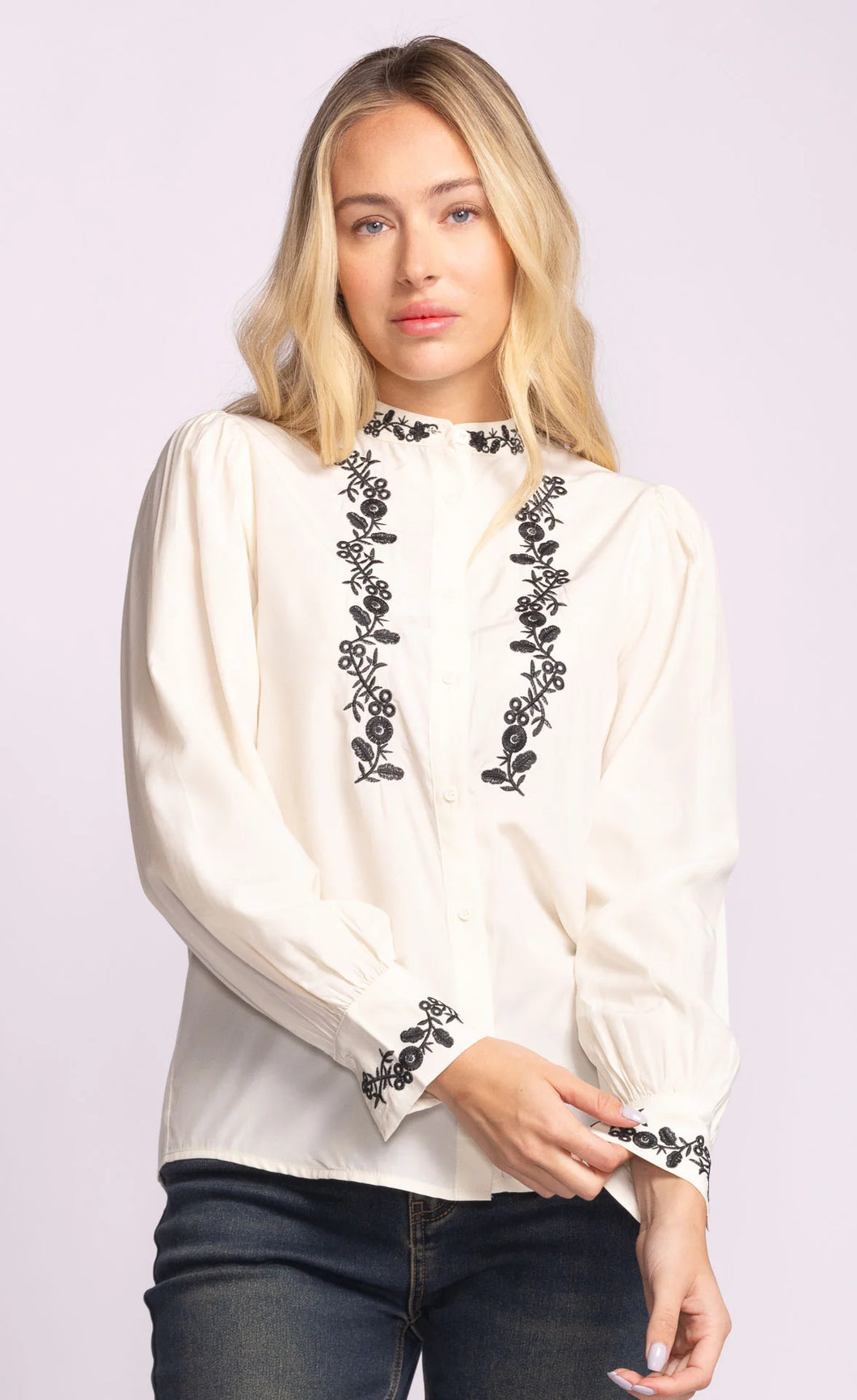 Meri Blouse - White