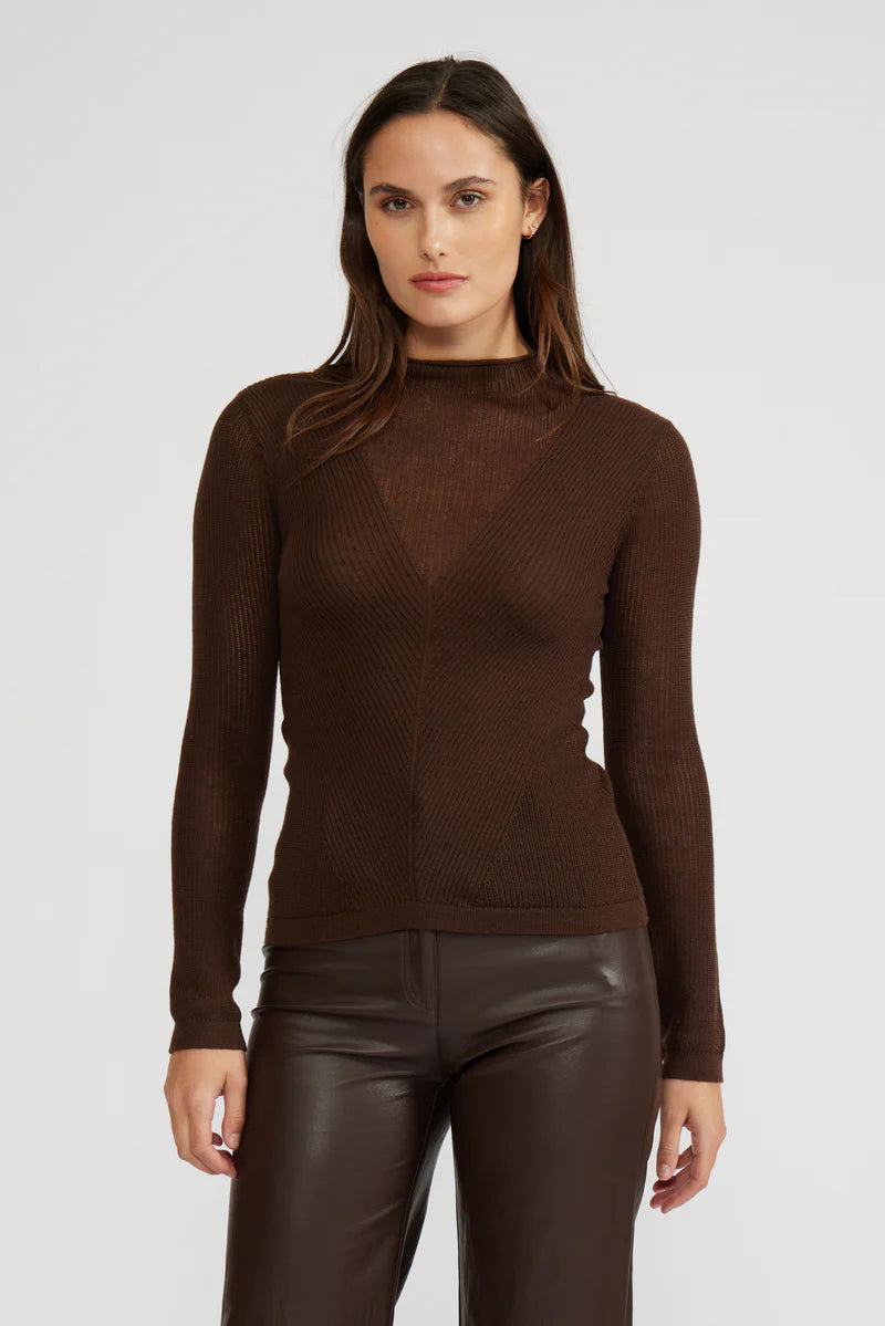 Martina Knit - Espresso