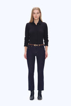 Load image into Gallery viewer, Hi Rise Straight jenis - dark blue
