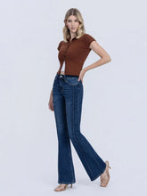 Load image into Gallery viewer, Hi Rise Pintuck Flare - Chic
