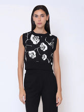 Load image into Gallery viewer, Rose Top - Black
