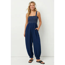 Load image into Gallery viewer, Balloon Leg jumpsuit - Navy
