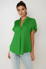 Load image into Gallery viewer, Drop Shoulder blouse - Fern Green
