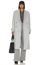 Load image into Gallery viewer, Dbl Breat peacoat - Grey
