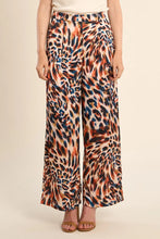 Load image into Gallery viewer, Printed Straight Pants - Orange
