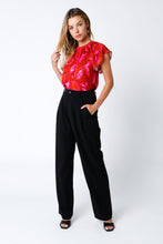 Load image into Gallery viewer, Pleated Top - Fuchsia
