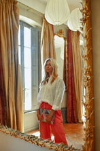 Load image into Gallery viewer, Embroidery oversized shirt - White
