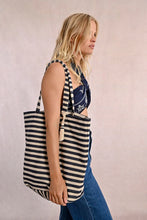Load image into Gallery viewer, Striped Tote - offwhite
