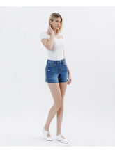 Load image into Gallery viewer, Hi Rise Denim Shorts - Song
